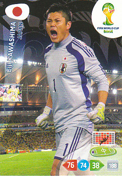 Eiji Kawashima Japan Panini 2014 World Cup #224